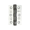 Jedo Grade 7 Steel Ball Bearing Hinges 76x50mm Polished Chrome