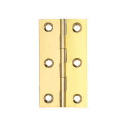 Plain Butt Hinges 76x42x1.5mm Solid Drawn Brass