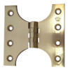 Crown Parliament Hinges 102x151x5mm Polished Brass