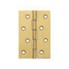 Double Phosphor Bronze Washered Hinges 102x67mm Satin Brass