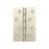 Double Phosphor Bronze Washered Hinges 102x67x2.5mm Satin Nickel