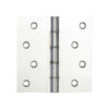 Projection Hinges 102x102x3mm Polished Chrome