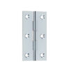 Plain Butt Hinges 76x42x1.5mm Polished Chrome