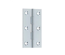 Plain Butt Hinges 76x42x1.5mm Polished Chrome