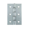 Double Phosphor Bronze Washered Hinge 76x50x2mm Satin Chrome