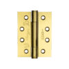 Certifire Stainless Steel Grade 14 Concealed Bearing Hinge 102x76x3mm Brass Finish