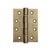 Certifire Stainless Steel Grade 13 Ball Bearing Hinges 102x76x3mm Antique Brass