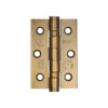 Jedo Stainless Steel Grade 7 Ball Bearing Hinges 76x50mm Antique Brass