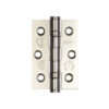 Jedo Stainless Steel Grade 7 Ball Bearing Hinges 76x50mm Polished Stainless Steel