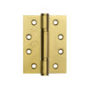 Certifire Stainless Steel Grade 13 Polymer Bearing Hinge 3 Knuckle Satin Brass