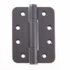 Certifire Stainless Steel Grade 13 Radiused Polymer Bearing Hinges 3 Knuckle (PCK 3) 102x76x3mm Dark