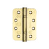 Certifire Stainless Steel Grade 13 Radiused Polymer Bearing Hinges 3 Knuckle (PCK 3) 102x76x3mm Bras