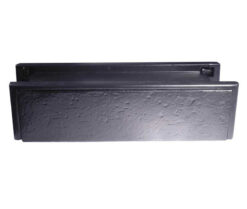 Jedo & Antique Telescopic Letterplates 270x71mm Black