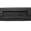 Antique Plain Letterplates 260x80mm Black