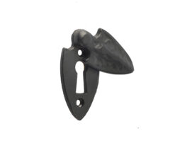Antique Covered Escutcheon 50mm Black
