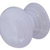 Jedo Porcelain Cupboard Knobs 33mm White