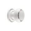 Jedo Porcelain Mortice Door Knobs White Silverline