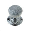 Jedo Porcelain Mortice Door Knobs Grey