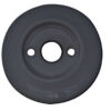 Replacement Roses for Porcelain Door Knobs 60mm dia Black