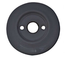 Replacement Roses for Porcelain Door Knobs 60mm dia Black