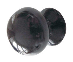 Jedo Porcelain Cupboard Knobs 38mm Black