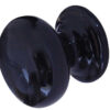 Jedo Porcelain Cupboard Knobs 33mm Black