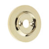 Replacement Roses for Porcelain Door Knobs 60mm Brass Finish