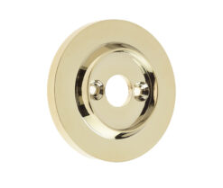 Replacement Roses for Porcelain Door Knobs 60mm Brass Finish