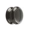 Jedo Porcelain Cupboard Knobs Black Silverline
