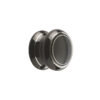 Jedo Porcelain Cupboard Knobs Black Silverline