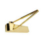 Jedo Contract Door Control with Matching Arms en-2-4 Polished Brass
