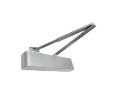 Jedo Contract Door Control with Matching Arms en-2-4 Silver Enamelled