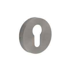 Euro Profile Escutcheon PVD 52x8mm Gun Metal