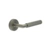 Three One Six Diamond Knurled Door Handle Gun Metal