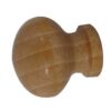 Jedo Wooden Cupboard Knobs 30mm Varnished