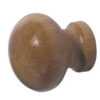Jedo Wooden Cupboard Knobs 38mm Varnished