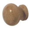 Jedo Wooden Cupboard Knobs 50mm Varnished