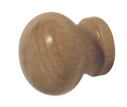Jedo Wooden Cupboard Knobs 50mm Varnished