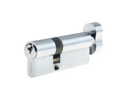 Jedo Euro Profile Offset Cylinders & Turns 30x50mm Polished Chrome