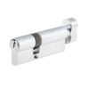 Jedo Euro Profile Offset Cylinders & Turns 35x40mm Satin Chrome