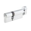 Jedo Euro Profile Offset Cylinders & Turns 35x45mm Satin Chrome