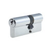 Jedo Euro Profile Offset Double Cylinders to Differ 35x55mm Polished Chrome