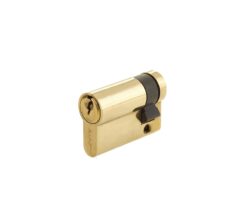 Jedo Euro Profile Single Cylinders to Differ 40mm Polished Brass