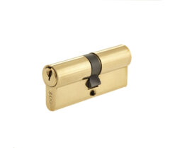 Jedo Euro Profile Double Cylinders to Differ 70mm Polished Brass