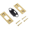 Jedo Accessory Packs for Heavy Duty Tubular Deadbolts Brass Finish
