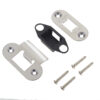 Jedo Radiused Accessory Packs for Heavy Duty Tubular Latches Polished Stainless Steel