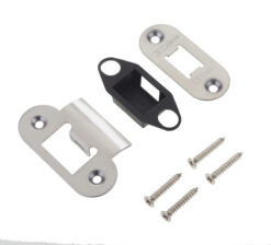 Jedo Radiused Accessory Packs for Heavy Duty Tubular Latches Polished Stainless Steel