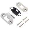 Jedo Radiused Accessory Packs for Heavy Duty Tubular Latches Satin Stainless Steel