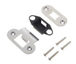 Jedo Radiused Accessory Packs for Heavy Duty Tubular Latches Satin Stainless Steel