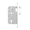 Jedo Architectural Din Deadlocks 60mm backset radiused Satin Stainless Steel